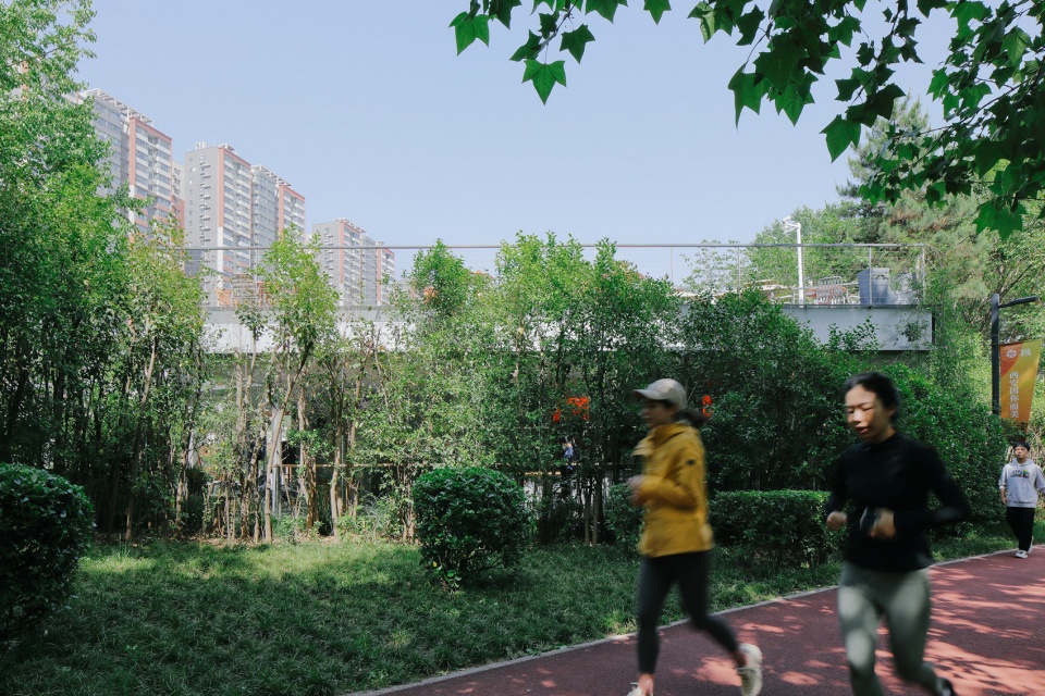 renovation and renewal of public service facilities in xi an urban sports park by wall architects