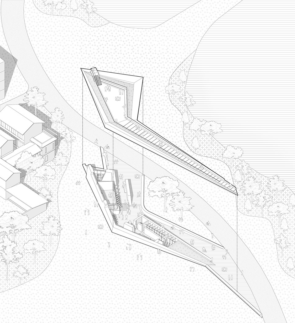 Dali Erhai Lake Ecological Rest Station China by Meng Fanhao line studio