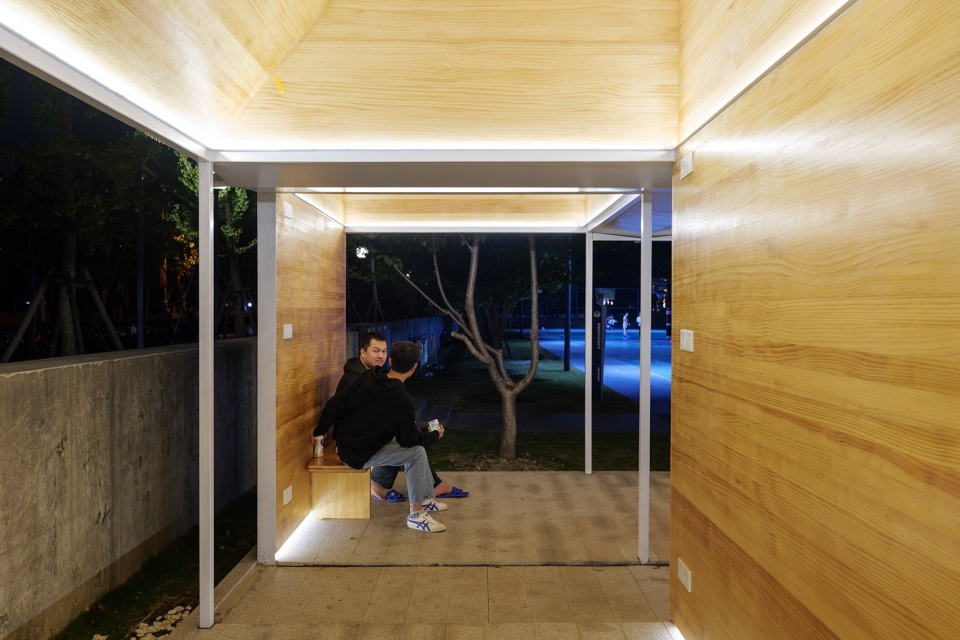 two pavilions in shanghai by gom