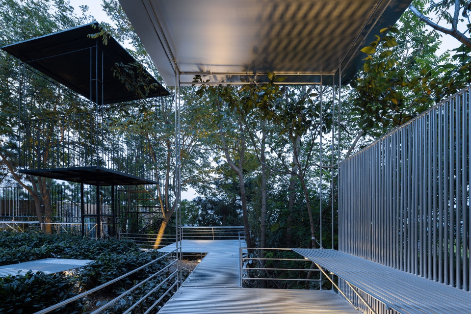 Wuwai Theater Chaoran Terrace Xiaoyao Pavilion China by Kong Xiangwei Studio
