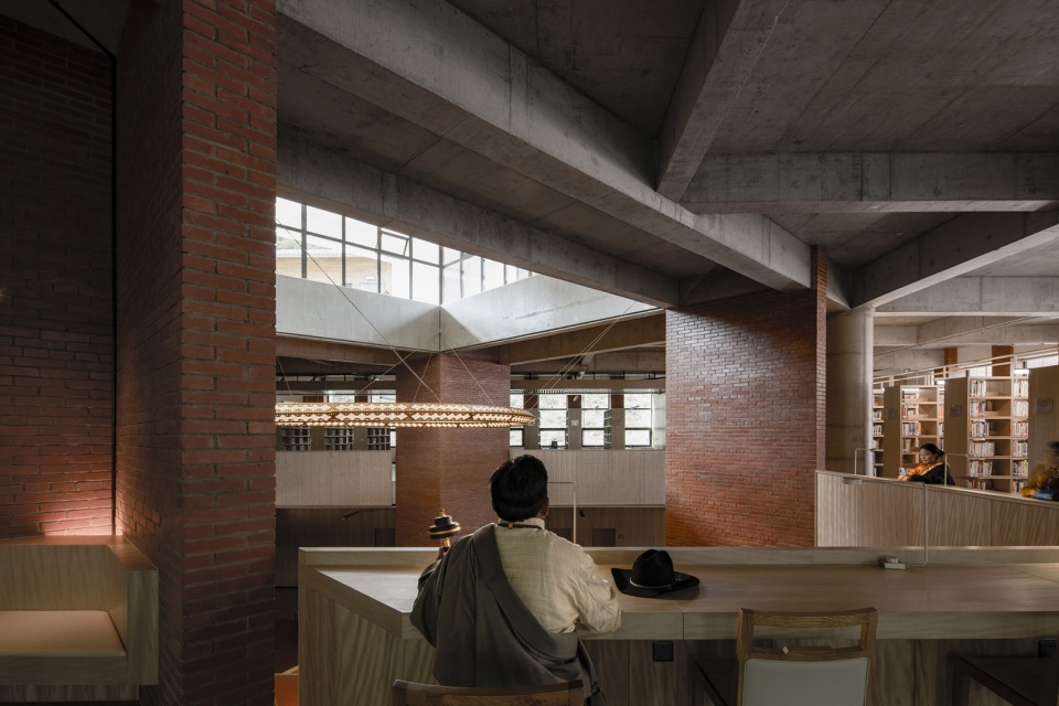 deba library by rong zhaohui studio zradi