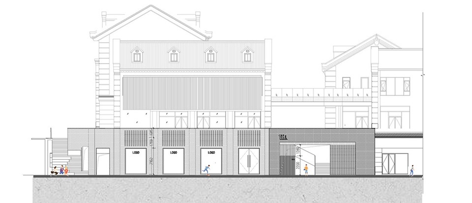 Commercial block reconstruction in Beijing by Atelier Shanghai Dachuan Architects