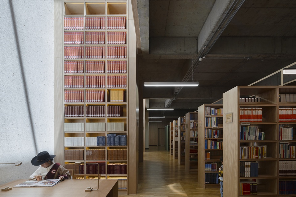 deba library by rong zhaohui studio zradi
