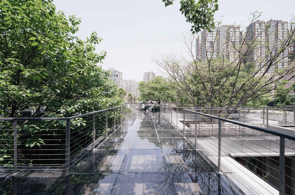 renovation and renewal of public service facilities in xi an urban sports park by wall architects