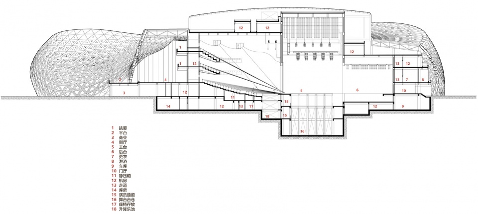 golden sands lake grand theater by cctn design