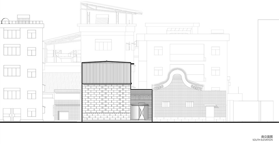 南立面图South elevation
