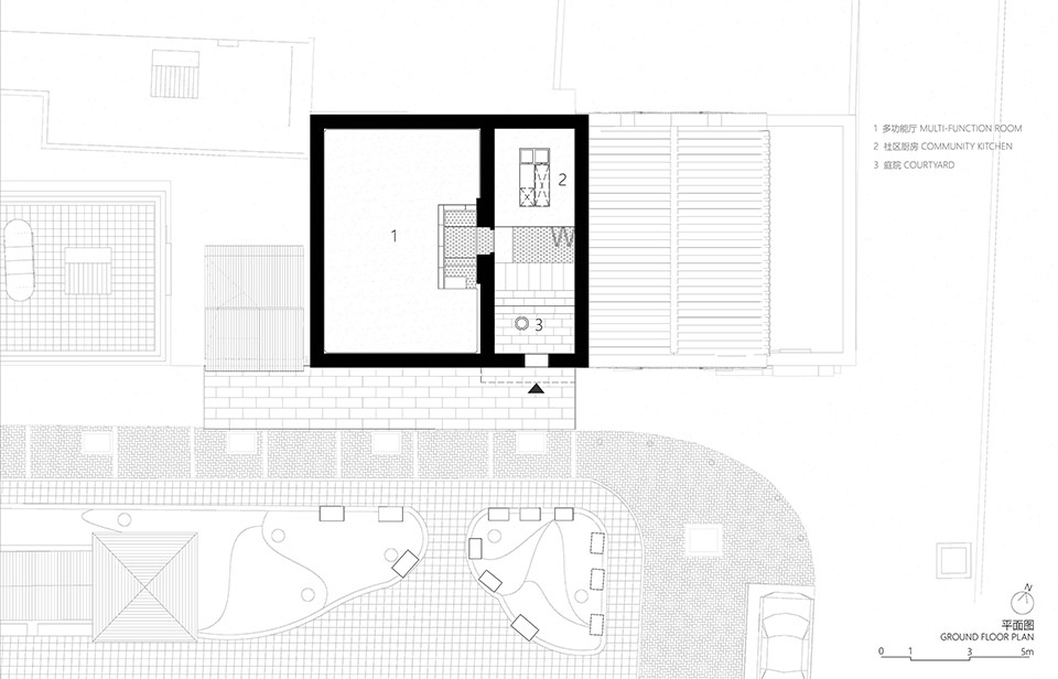 平面图 Ground floor plan