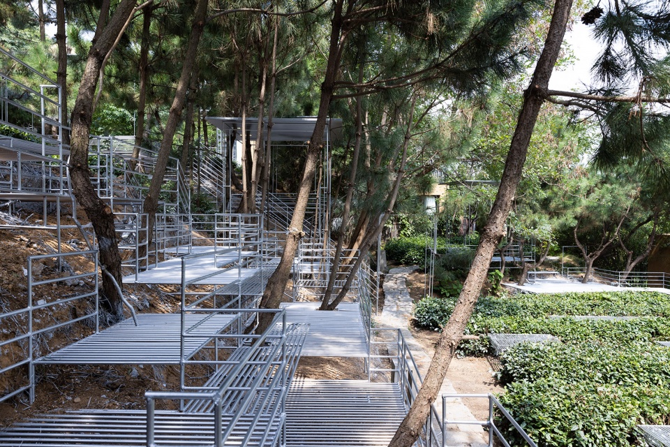 Wuwai Theater Chaoran Terrace Xiaoyao Pavilion China by Kong Xiangwei Studio