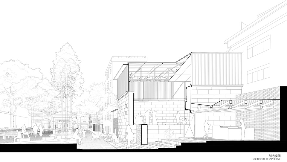 剖透视Sectional perspective