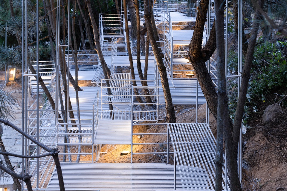 Wuwai Theater Chaoran Terrace Xiaoyao Pavilion China by Kong Xiangwei Studio