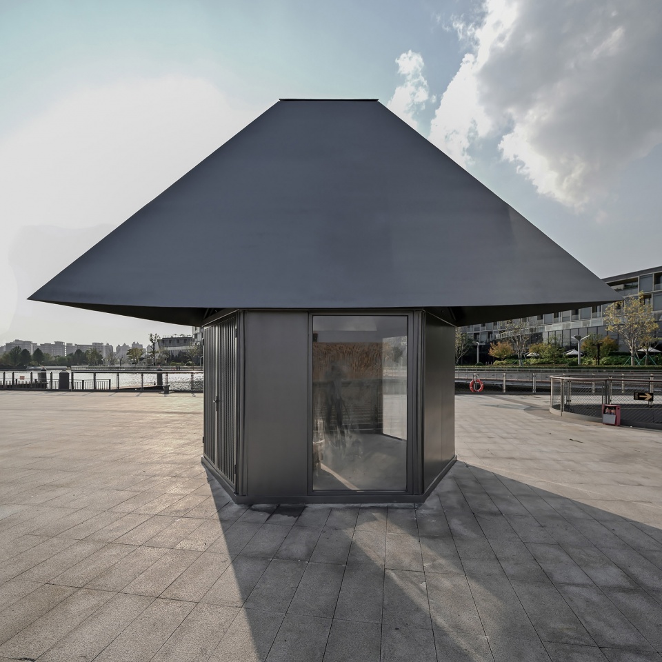 two pavilions in shanghai by gom