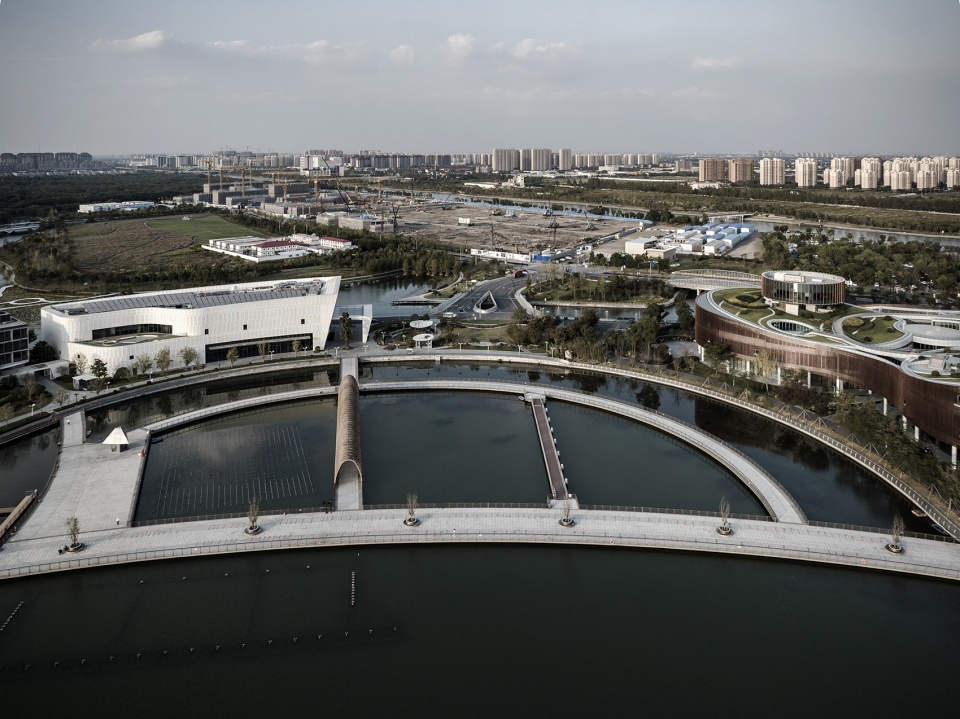 two pavilions in shanghai by gom