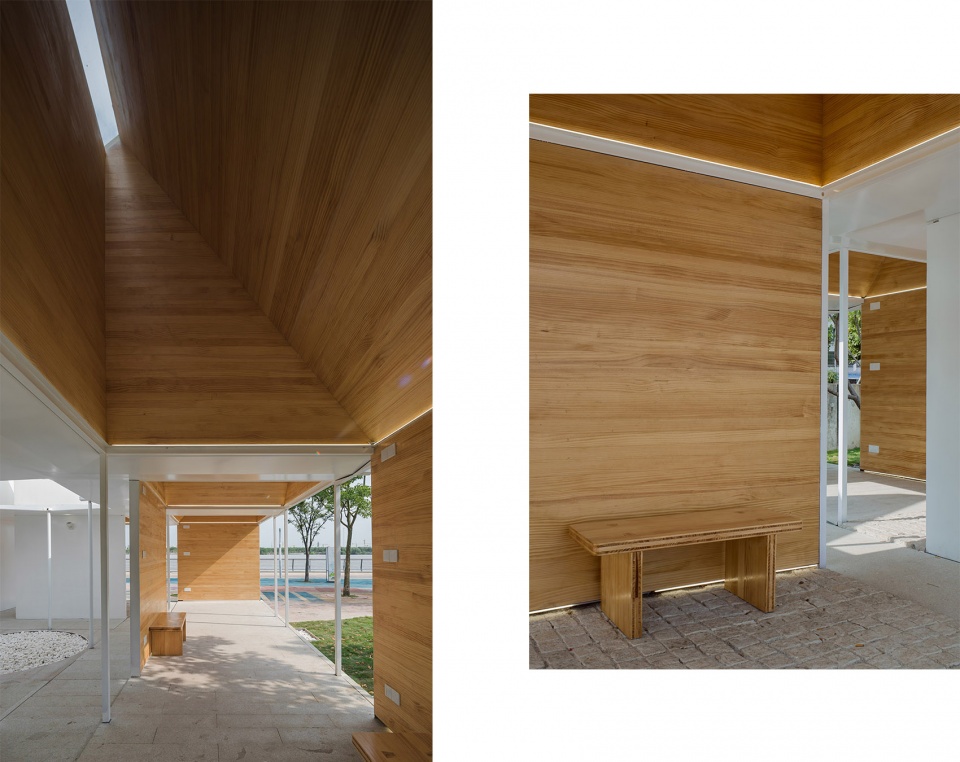 two pavilions in shanghai by gom
