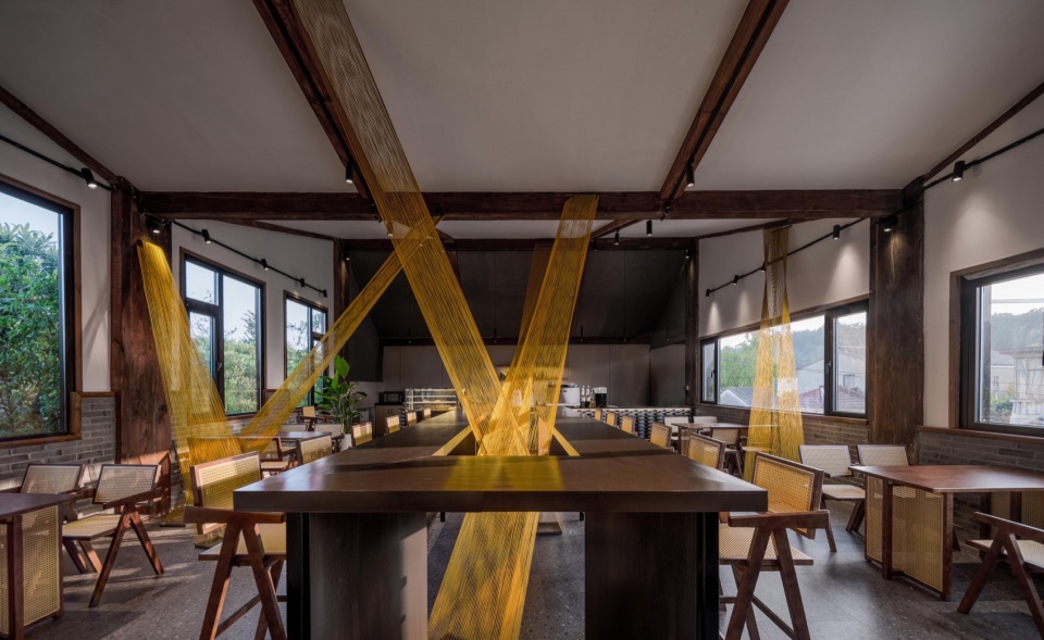 室内概览,interior overview ©颜社视觉 min houbu ancient village post station by parallect design