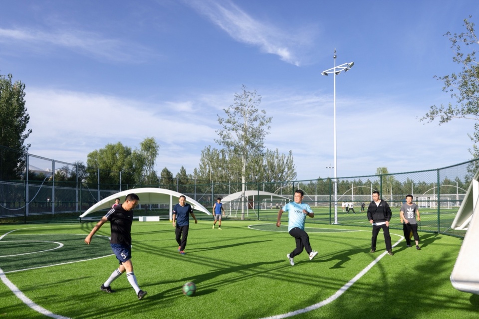 ©河狸景观摄影 ordos smart sports park by plat asia