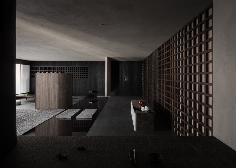 lan er tearoom by tong yu architectural space design