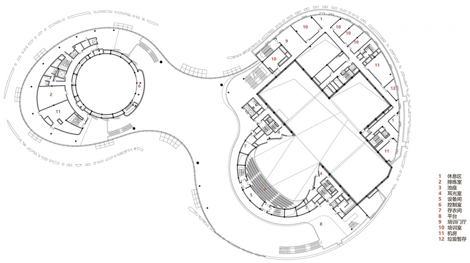 golden sands lake grand theater by cctn design