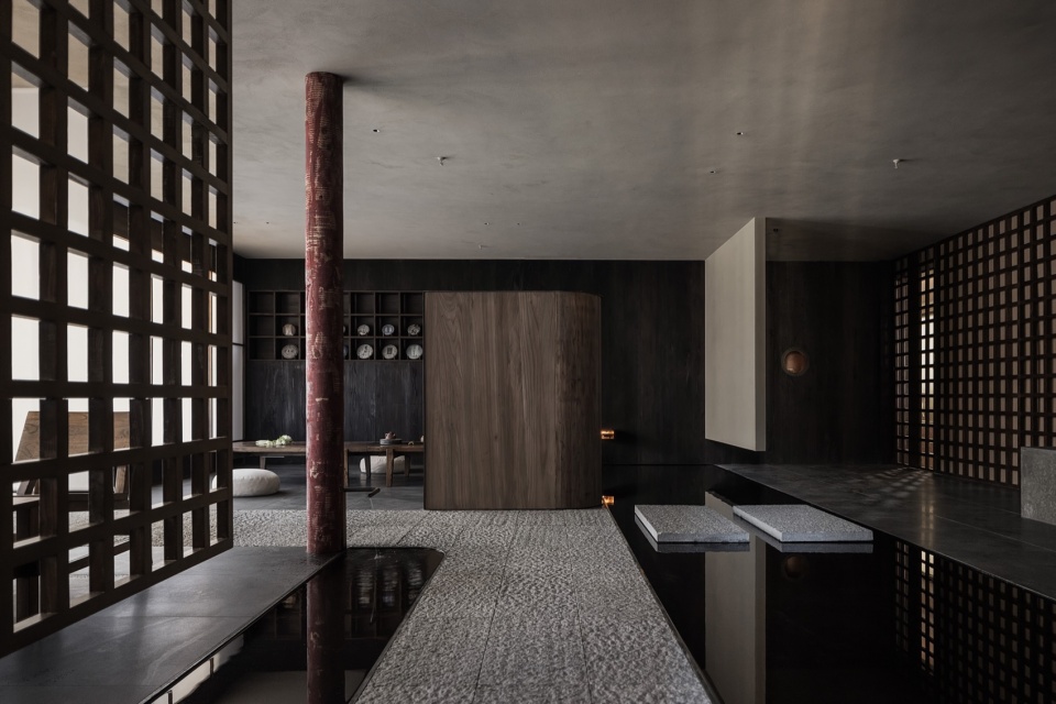 lan er tearoom by tong yu architectural space design