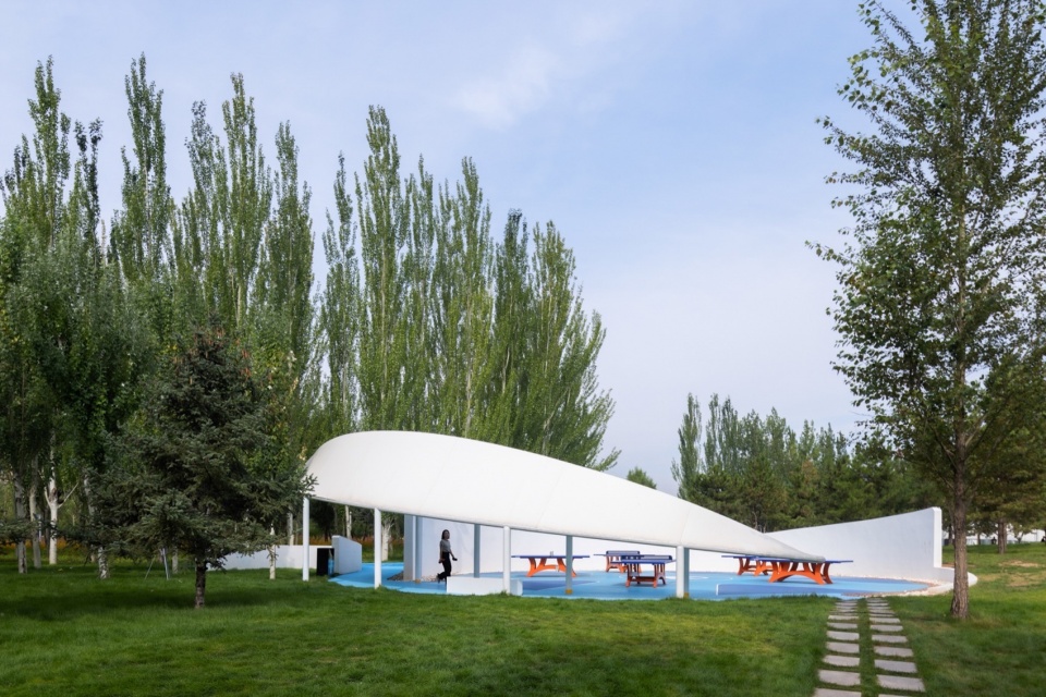 ©河狸景观摄影 ordos smart sports park by plat asia