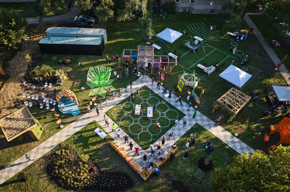 chicago sukkah design festival by could be design and lpus