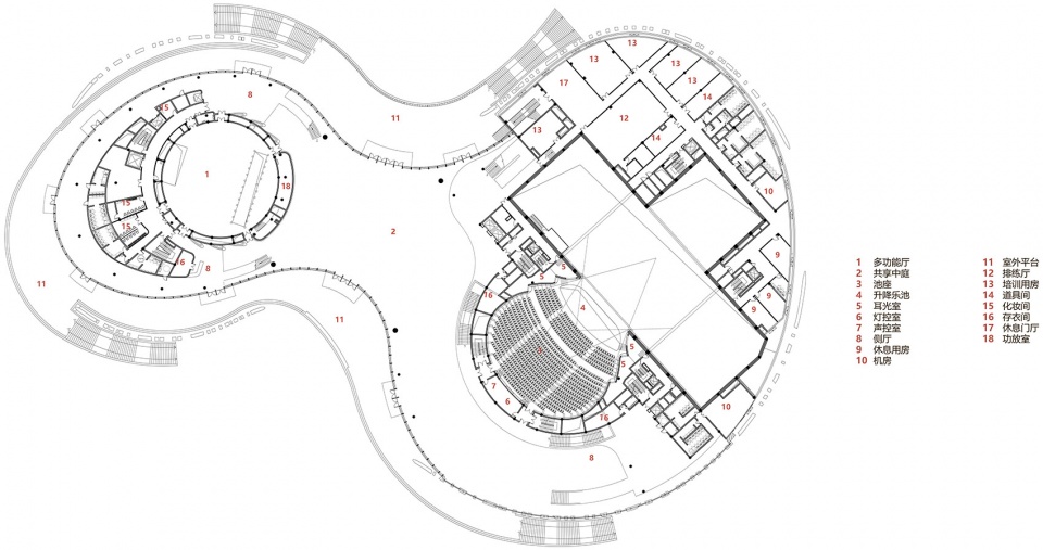 golden sands lake grand theater by cctn design