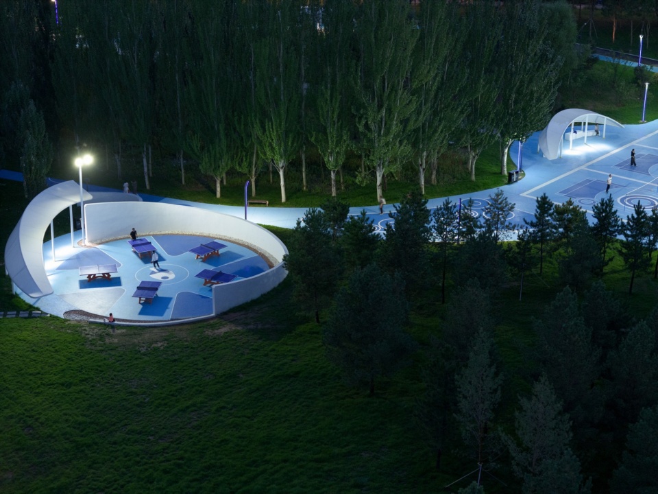 ©河狸景观摄影 ordos smart sports park by plat asia