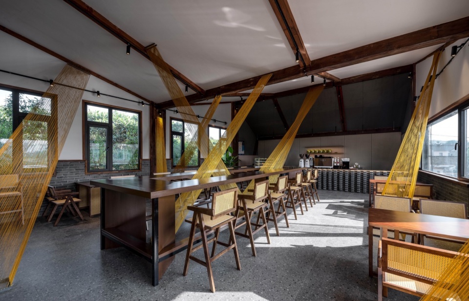 室内概览,interior overview ©颜社视觉 min houbu ancient village post station by parallect design