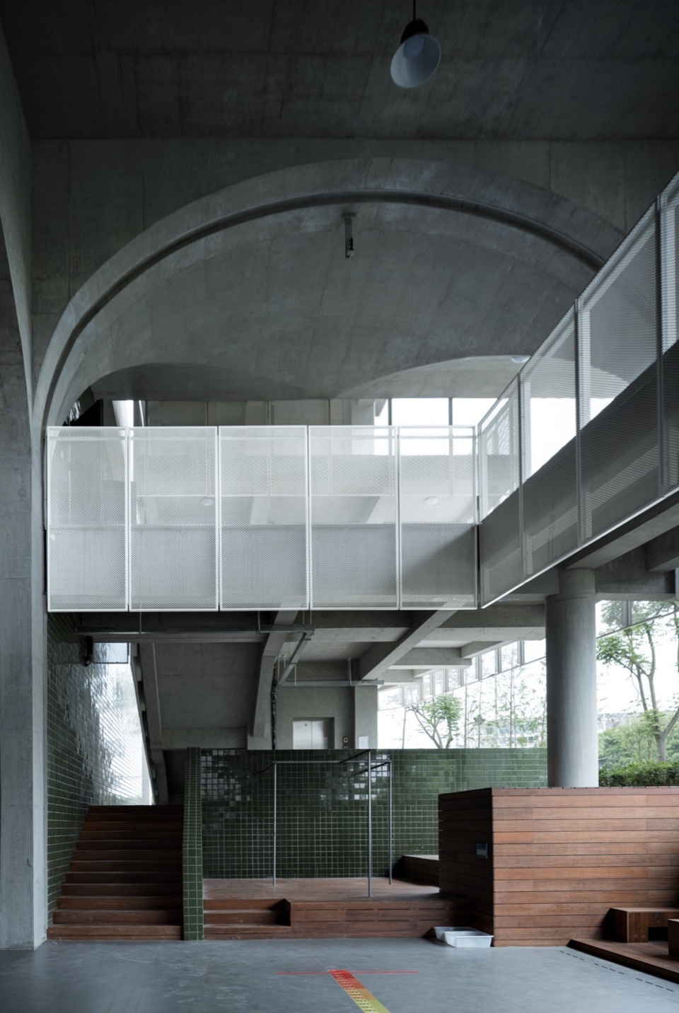 休息区 indoor sports field of shaoxing university by uad