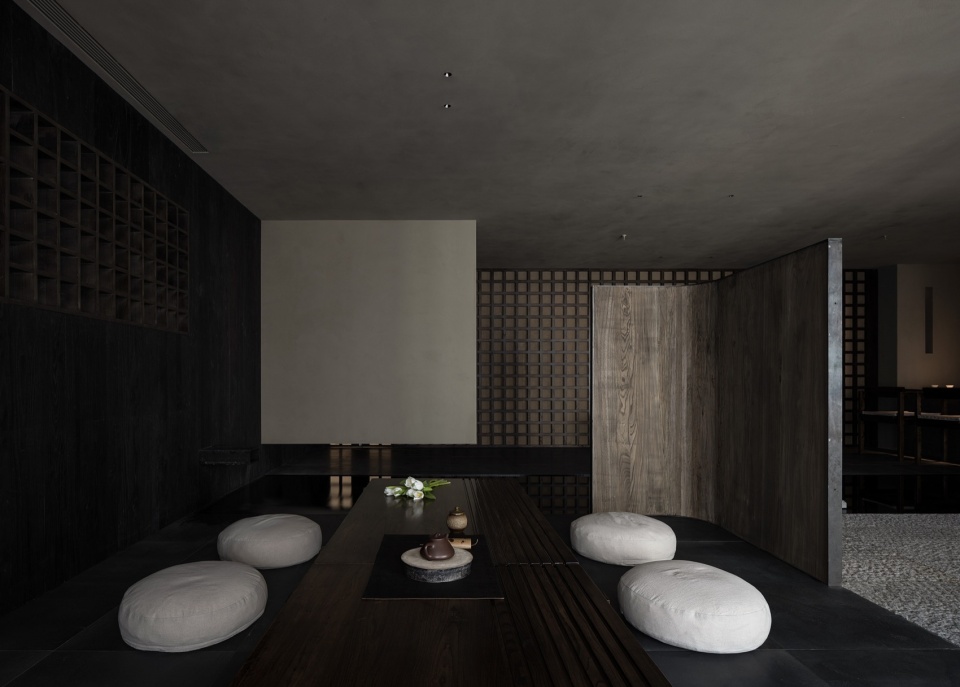 lan er tearoom by tong yu architectural space design