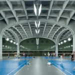 绍兴文理学院风雨操场，浙江 / 浙江大学建筑设计研究院有限公司