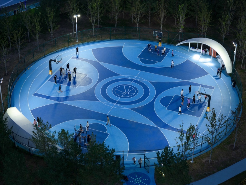 ©河狸景观摄影 ordos smart sports park by plat asia
