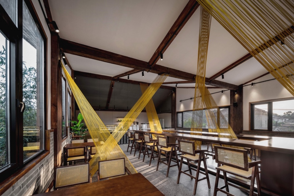 室内概览,interior overview ©颜社视觉 min houbu ancient village post station by parallect design