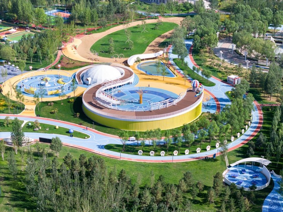 ©河狸景观摄影 ordos smart sports park by plat asia