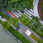 金桥曹家沟滨河景观更新设计，上海 / VIA维亚景观