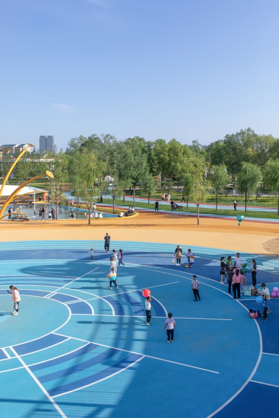 ©河狸景观摄影 ordos smart sports park by plat asia