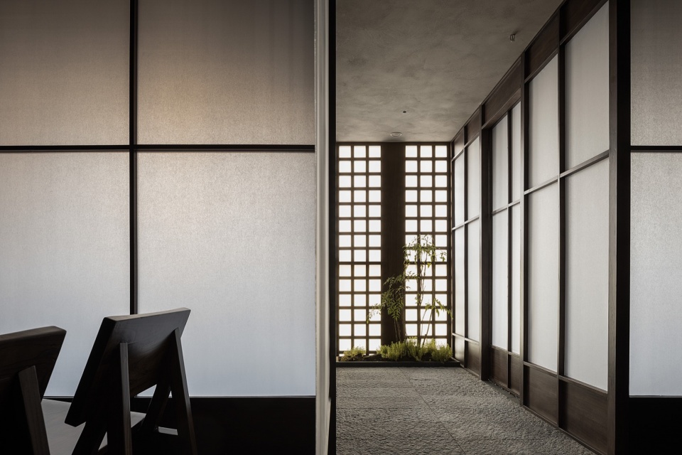 lan er tearoom by tong yu architectural space design