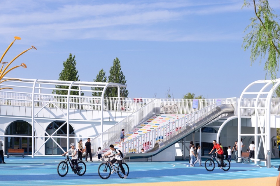 ©河狸景观摄影 ordos smart sports park by plat asia