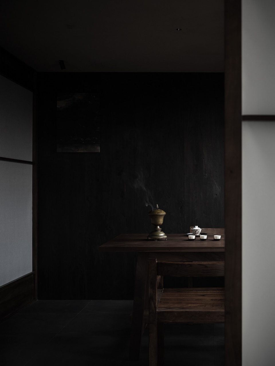 lan er tearoom by tong yu architectural space design
