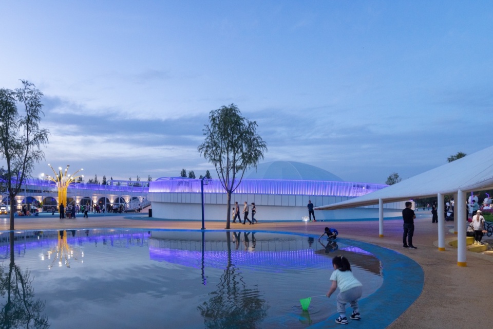 ©河狸景观摄影 ordos smart sports park by plat asia