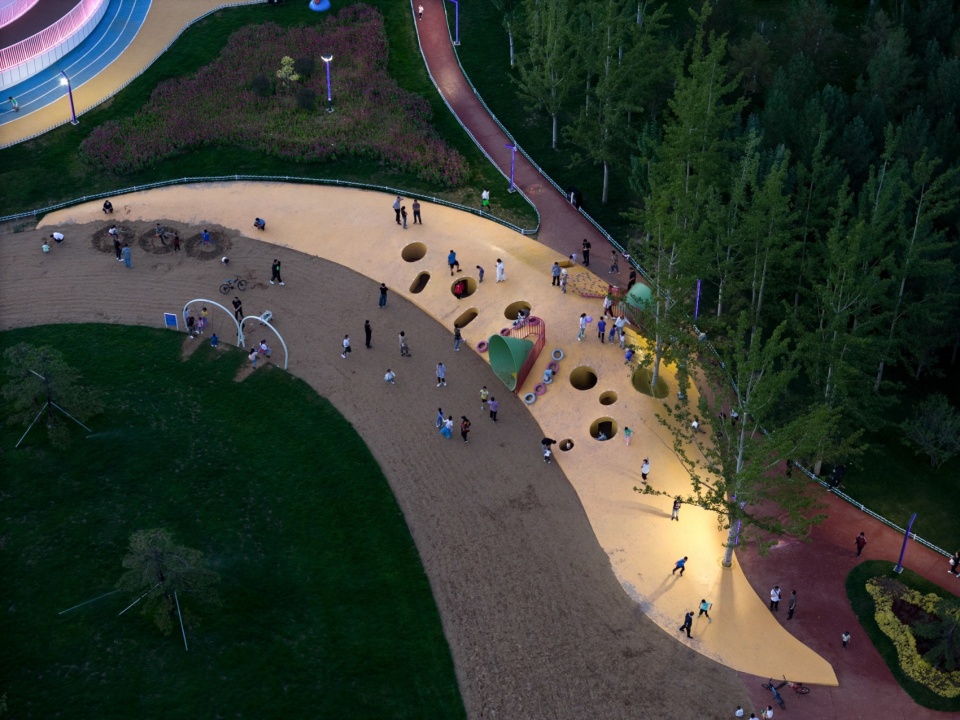 ©河狸景观摄影 ordos smart sports park by plat asia