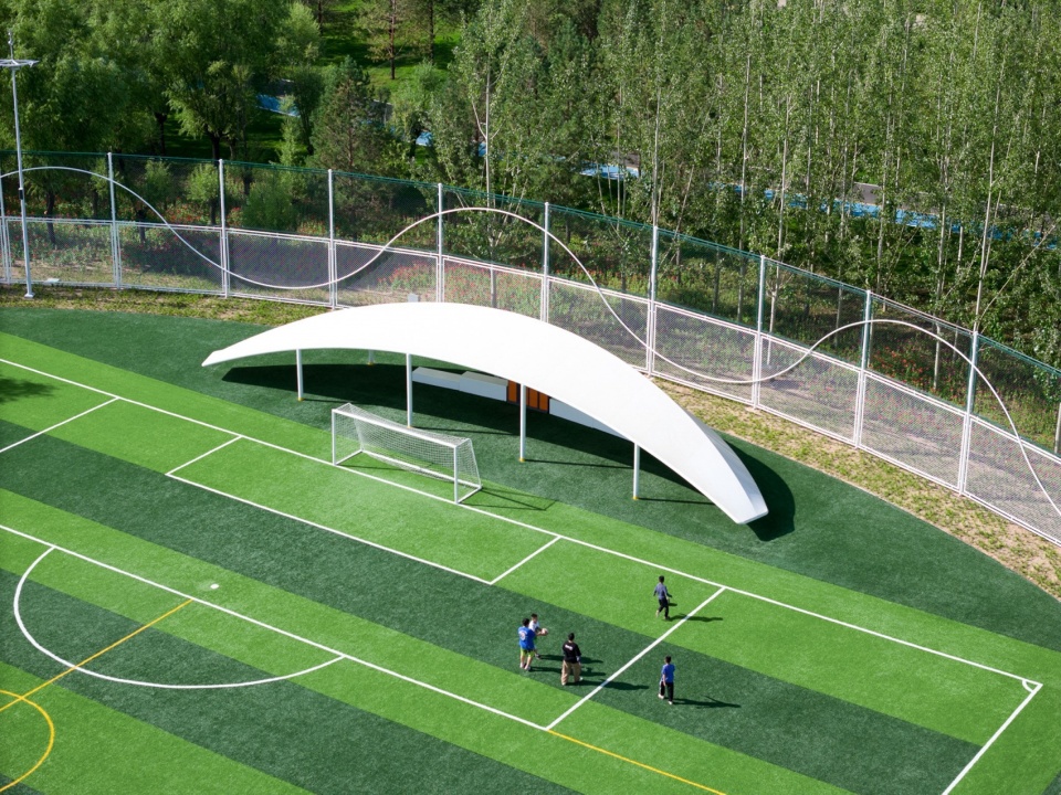 ©河狸景观摄影 ordos smart sports park by plat asia