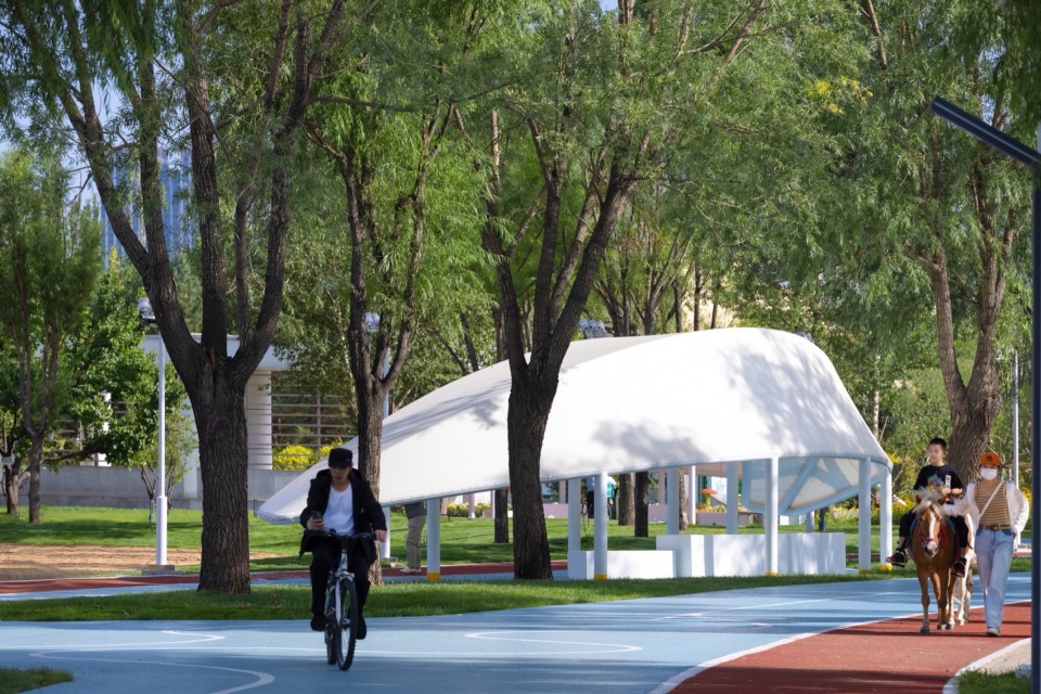 ©河狸景观摄影 ordos smart sports park by plat asia