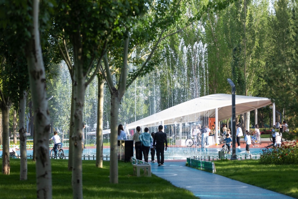 ©河狸景观摄影 ordos smart sports park by plat asia