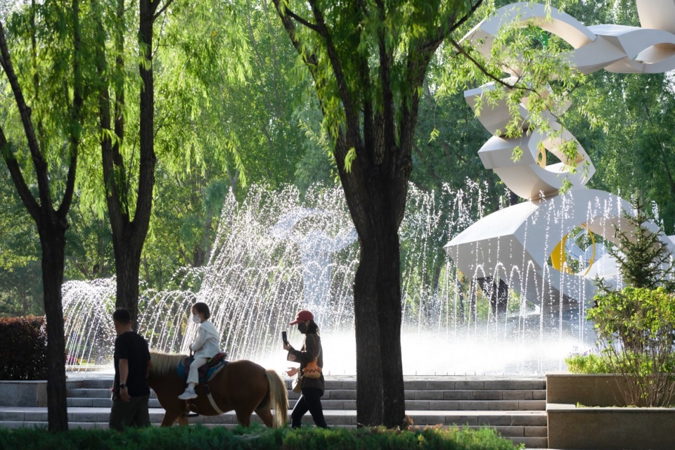©河狸景观摄影 ordos smart sports park by plat asia
