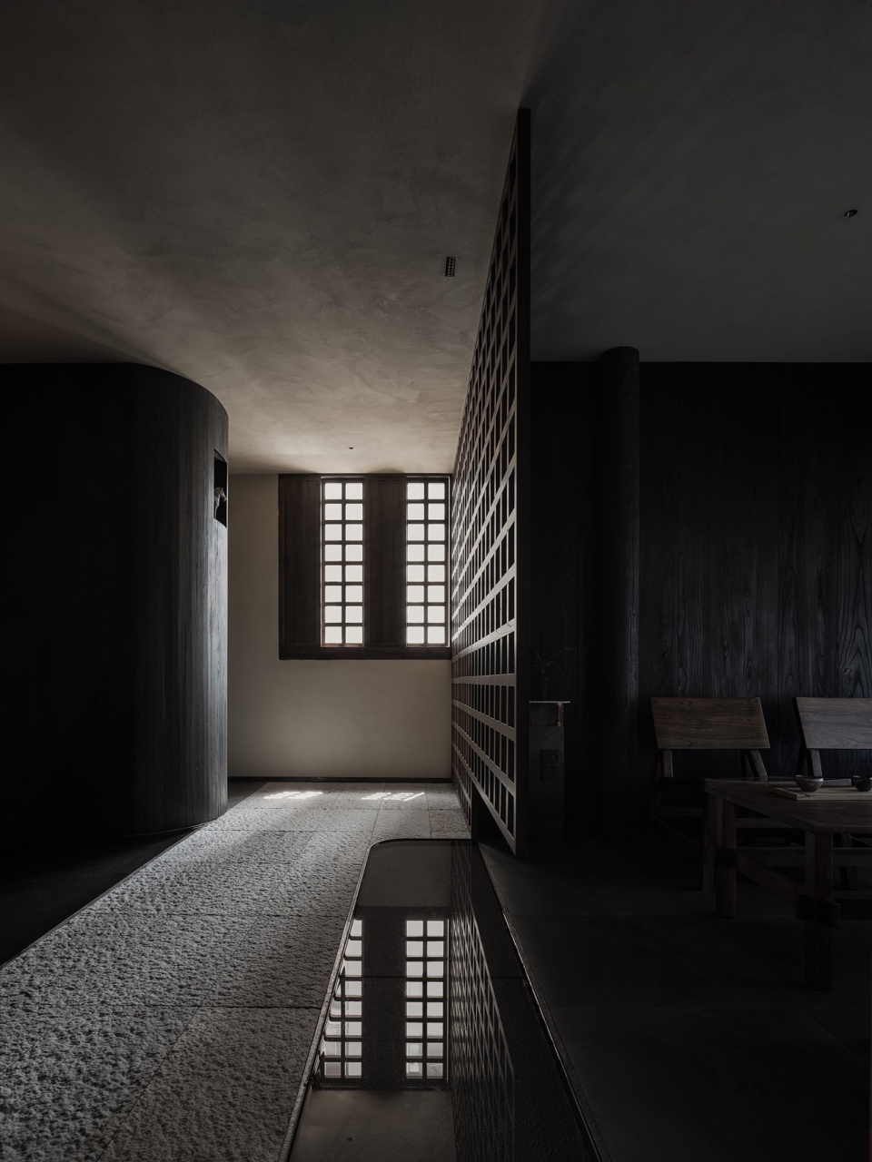 lan er tearoom by tong yu architectural space design