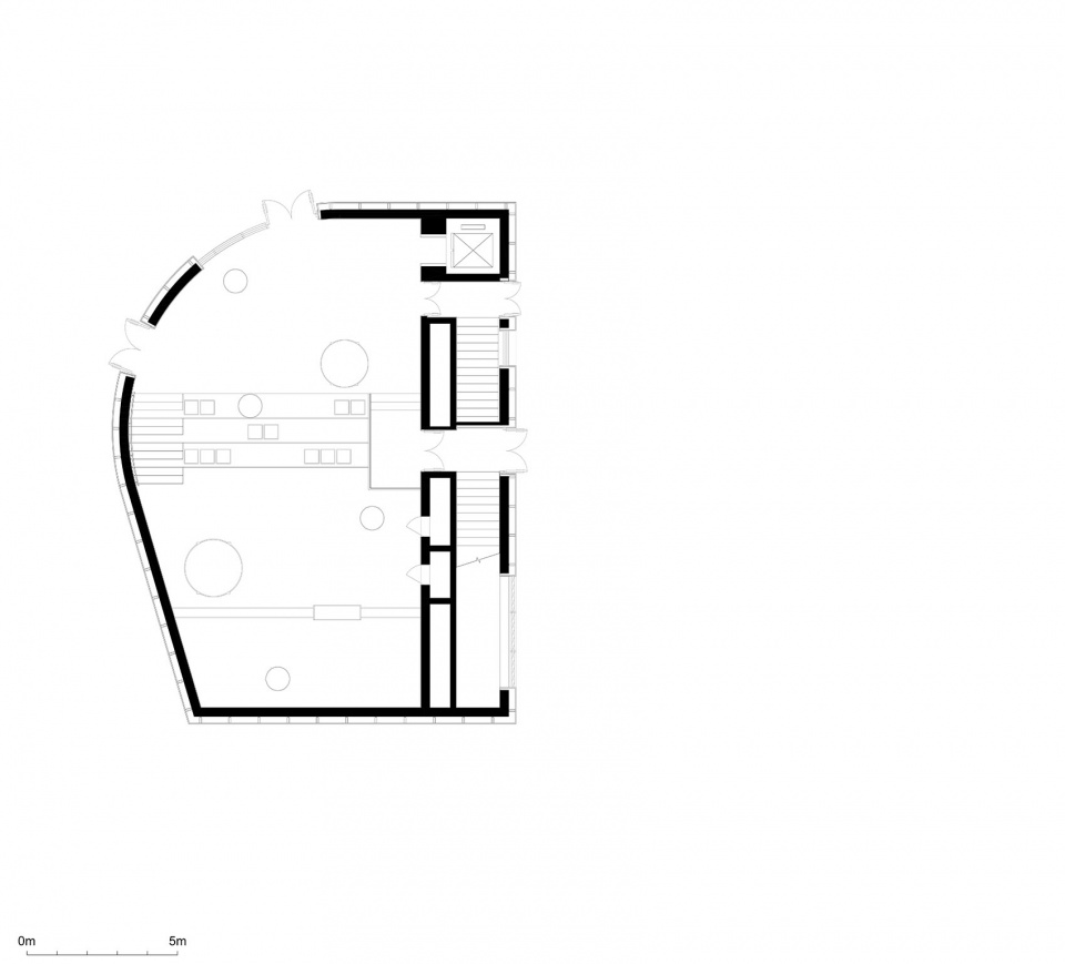 D1二层常设展厅平面图 Bldg. D1 L2 permanent exhibition spaces plan ©Studio 10