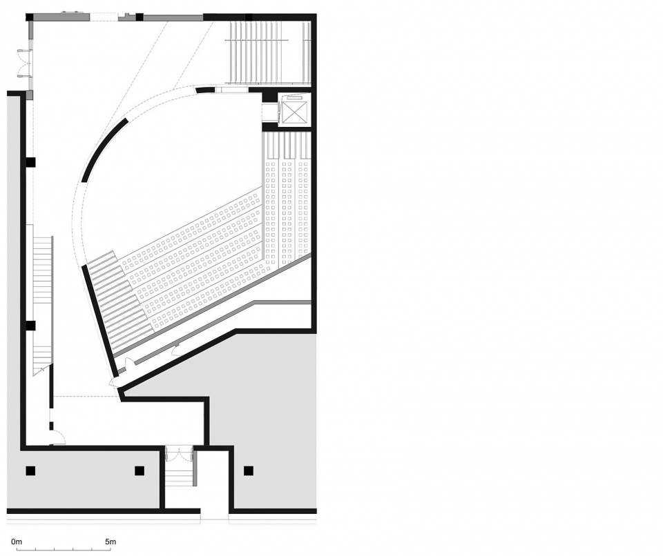 D1地下一层常设展厅平面图 Bldg. D1 B1 permanent exhibition spaces plan ©Studio 10 拷贝