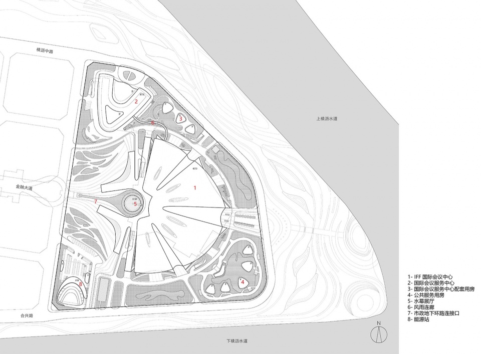 ▲ 总平面图 Master plan@TJAD