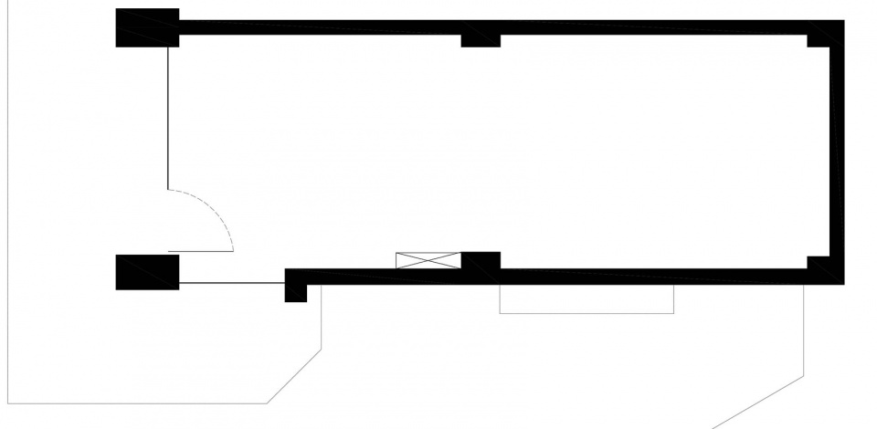 原建筑平面 package house by am studio