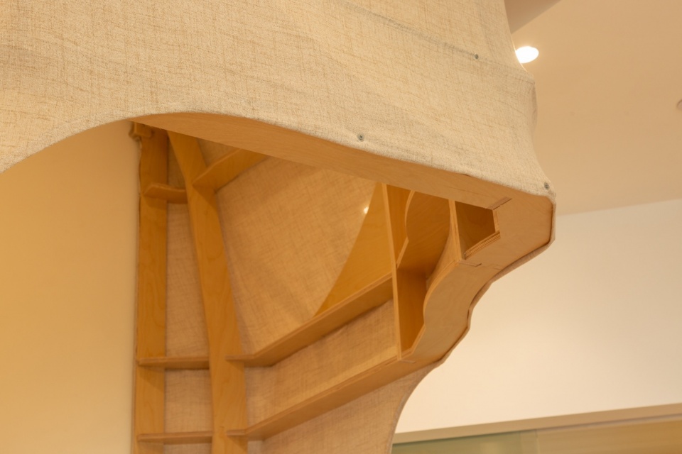 布料与骨架细部 Details of Fabric and Framework skyline study studio